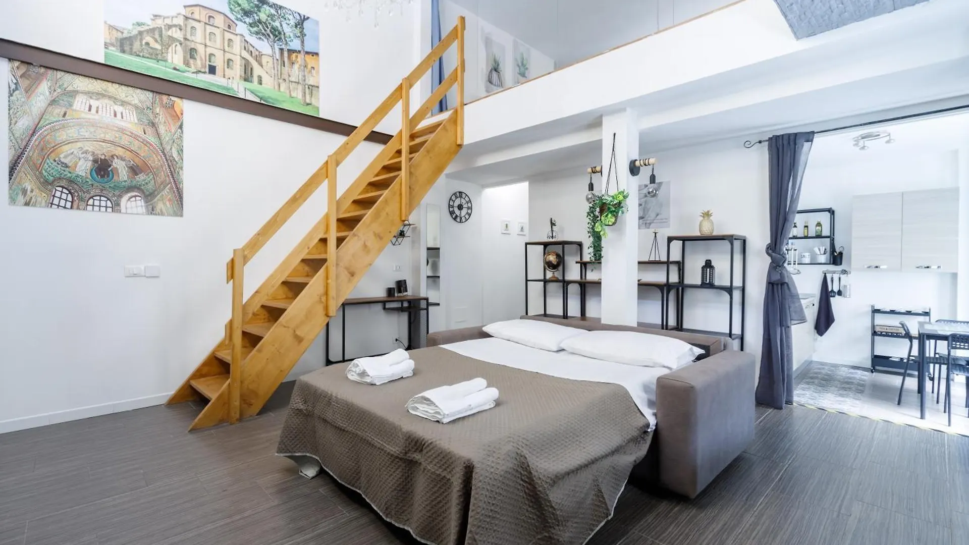 Apartamento Casa Loft Alighieri Centro Rávena